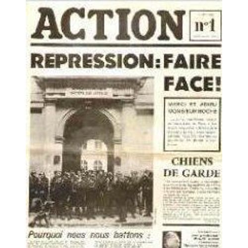 Action N°1 - 7 Mai 1968 N° 1 : Repression : Faire Face