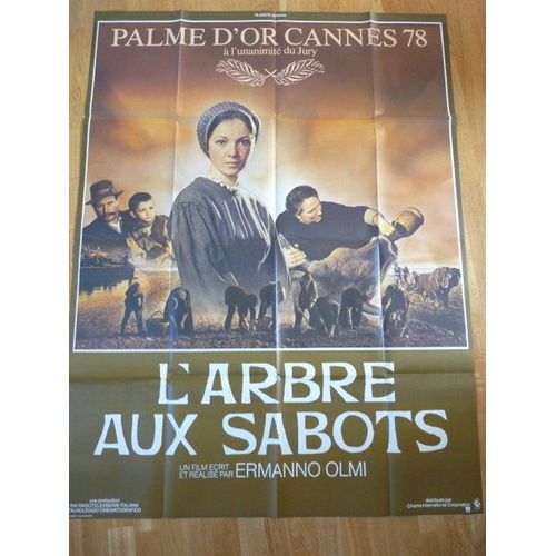 L'arbre Aus Sabots D'ermanno Olmi - Affiche De Cinéma 120 X 160 Cm