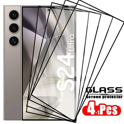 4 Ecran Protecteur Verre Pour Samsung Galaxy, Modele: Au Choix, Smartphone: Galaxy S24 Plus +