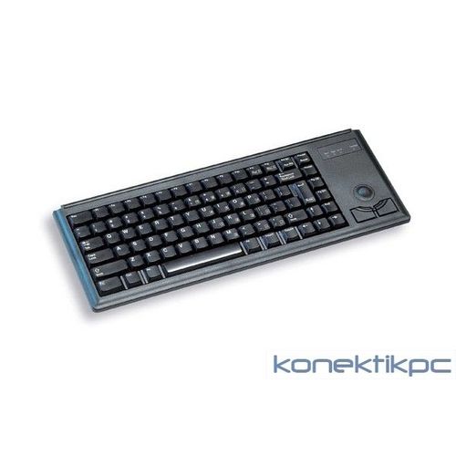 CHERRY Compact-Keyboard G84-4400 - Clavier - PS/2 - français - noir