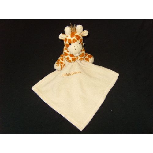 Doudou Girafe Credit Mutuel