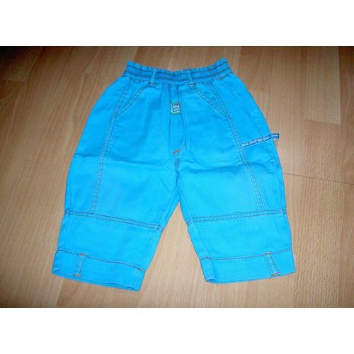 Pantalon Claude Saint Geney Bleu Turquoise Taille 12 Mois