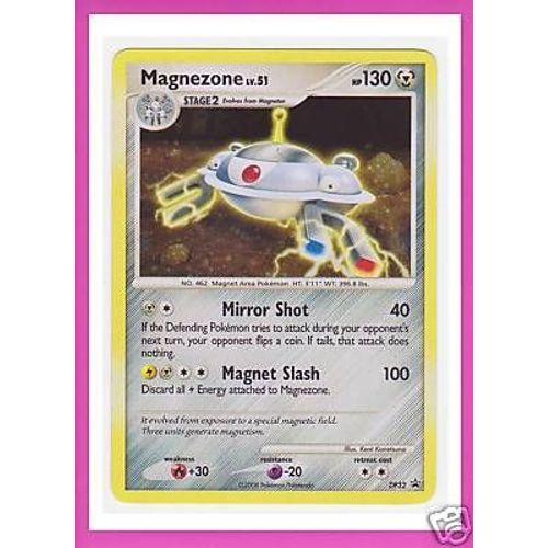 Pokemon - Magnezone Holographique Dp 32, 130 Pv, Niv 51