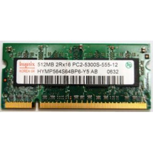Hynix - Mémoire - 512 Mo - SODIMM - DDR2 SDRAM - PC5300 - 555 MHz