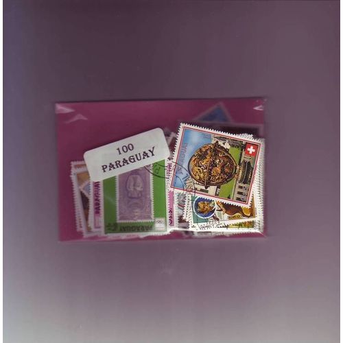 Paraguay - Lot De 100 Timbres Differents -