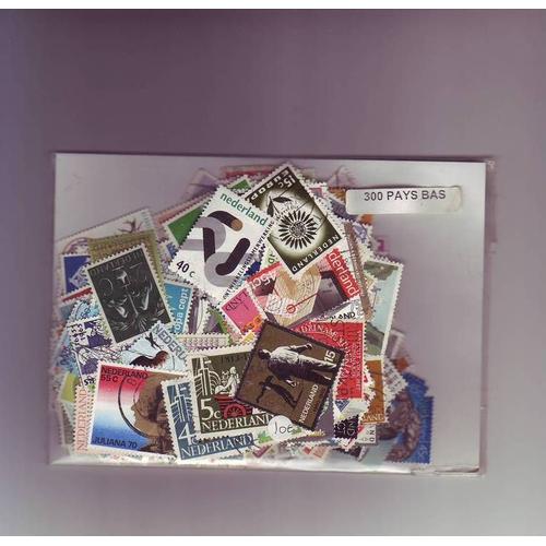 Pays Bas - Lot De 300 Timbres Differents