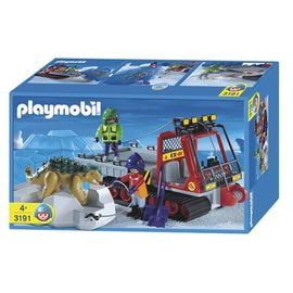 Playmobil 3191 Les Véhicules De Transport De Dinosaure