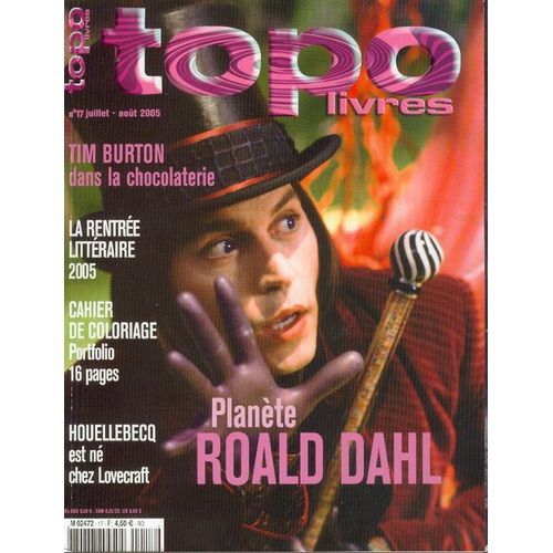 Topo Livres  N° 17 : Planete Roald Dahl