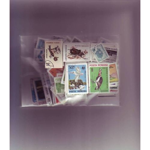 Roumanie - Lot De 300 Timbres Differents -