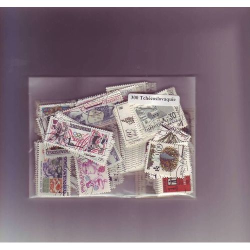 Tchecoslovaquie - Lot De 300 Timbres Differents