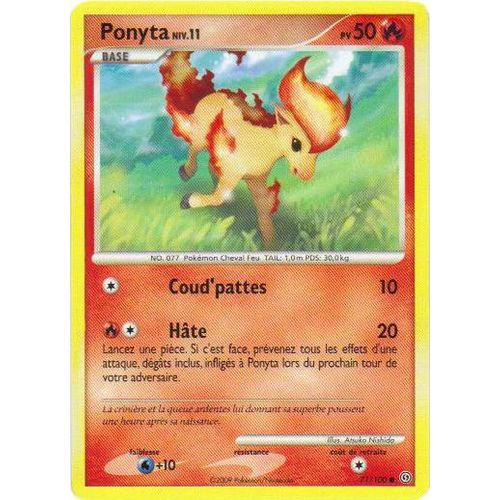 Ponyta Niv 11 50pv 71/100 Diamant Et Perle Tempête