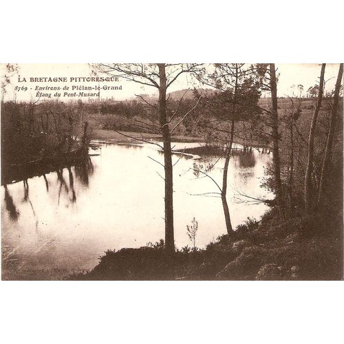 Carte Postale La Bretagne Pittoresque Environs De Plelan Le Grand