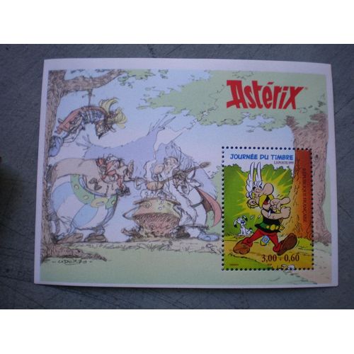 Bloc Feuillet 28 Journée Du Timbre Astérix Année 1999 Neuf