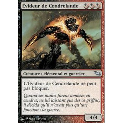 Évideur De Cendrelande  - Magic Mtg - Sombrelande 180 - U