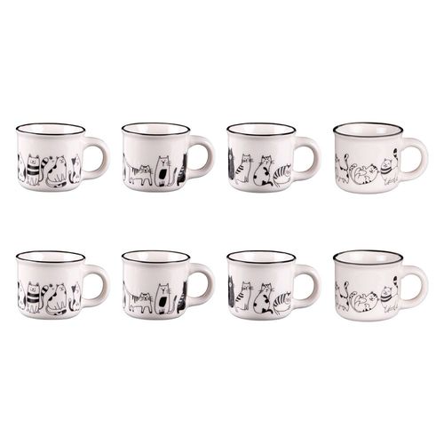 Coffret 8 Tasses 11 Cl Friends