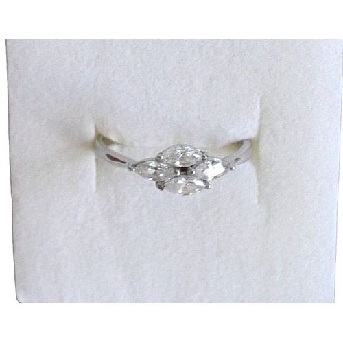 Bague Histoire D'or Blanc