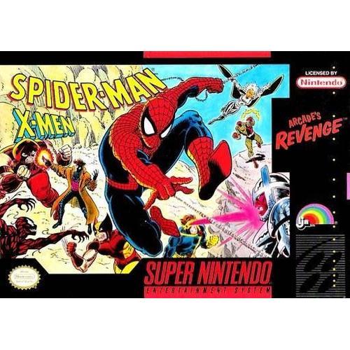 Spider-Man X-Men Arcade's Revenge Nintendo Nes