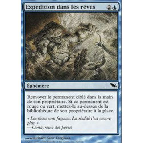 Expédition Dans Les Rêves  - Magic Mtg - Sombrelande 32 - C