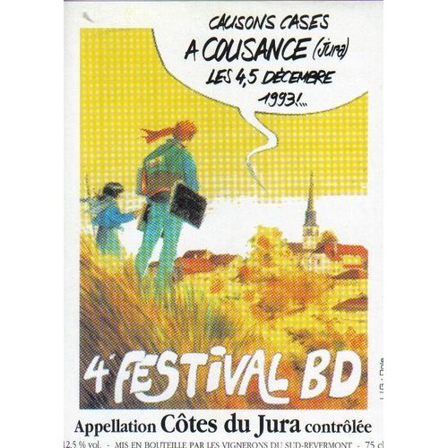 Etiquette Vin Macvin Par Christian Lax Pour Cousance 93