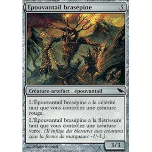 Épouvantail Brasépine  - Magic Mtg - Sombrelande 246 - C