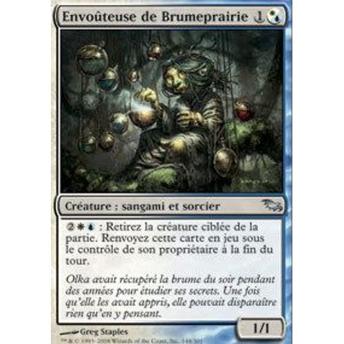 Envoûteuse De Brumeprairie  - Magic Mtg - Sombrelande 144 - U