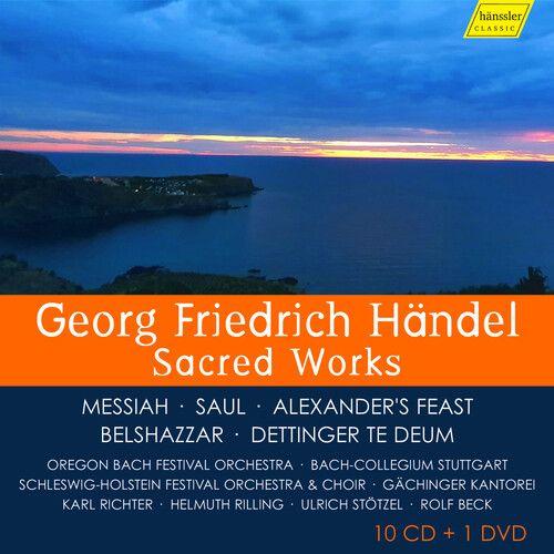 Handel - Sacred Works [Compact Discs] With Dvd, 2 Pack