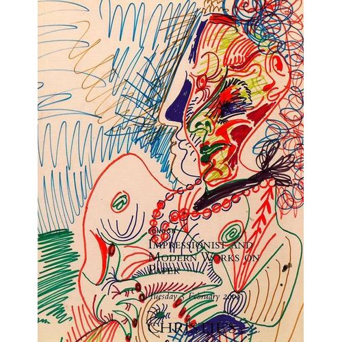 Impressionist And Modern Works On Paper. Chagall, Dali, Dufy, Foujita, Klimt, Matisse, Miro, Nolde, Picasso, Schiele, Signac...Catalogue De Vente 5/2/2008  N° 0