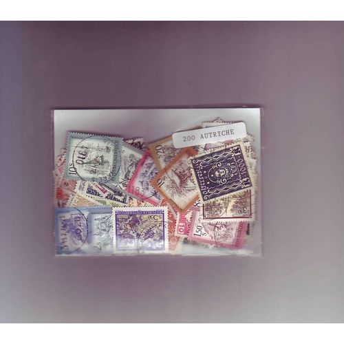 Autriche - Lot De 200 Timbres Differents