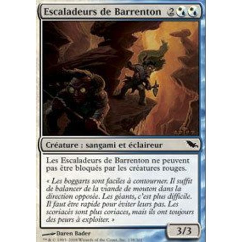 Escaladeurs De Barrenton  - Magic Mtg - Sombrelande 138 - C