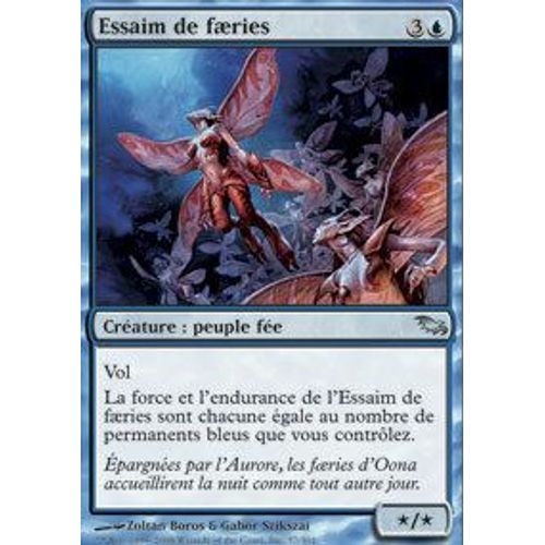 Essaim De Færies - Magic Mtg - Sombrelande 37 - U