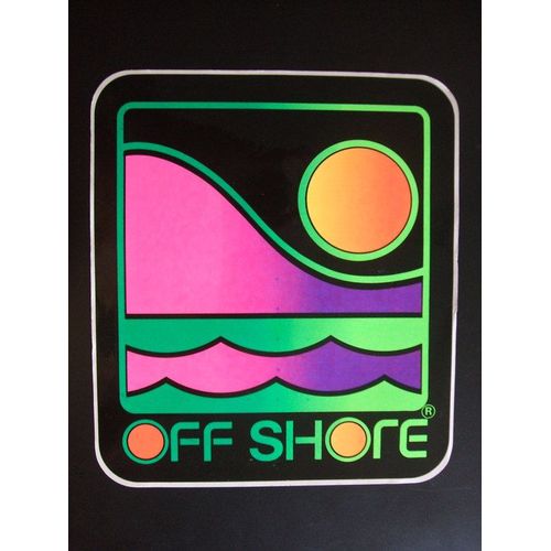 Autocollant Off Shore Logo 1984 Xl Orange Sun