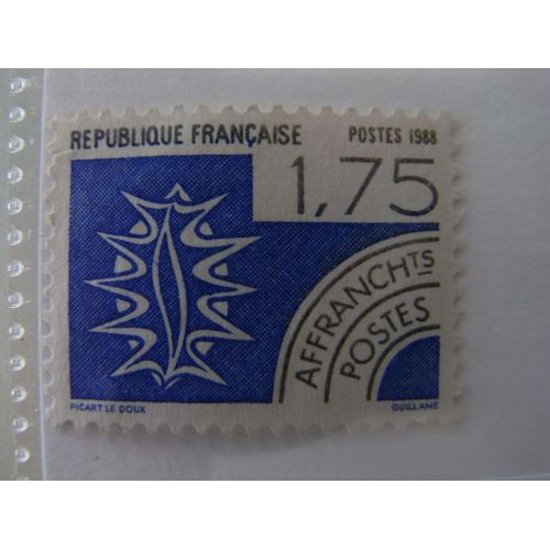 France Timbre Neuf Preoblietre Yt 199 L Eau