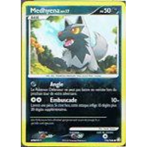 Reverse Medhyena - Pokemon - Eveil Des Légendes 116