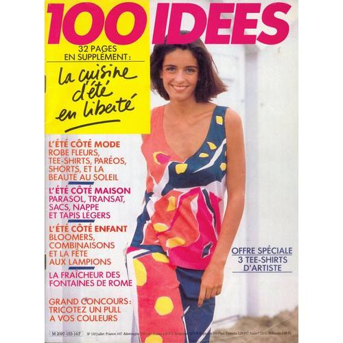 100 Idees  N° 153 : L'été Côté Mode
