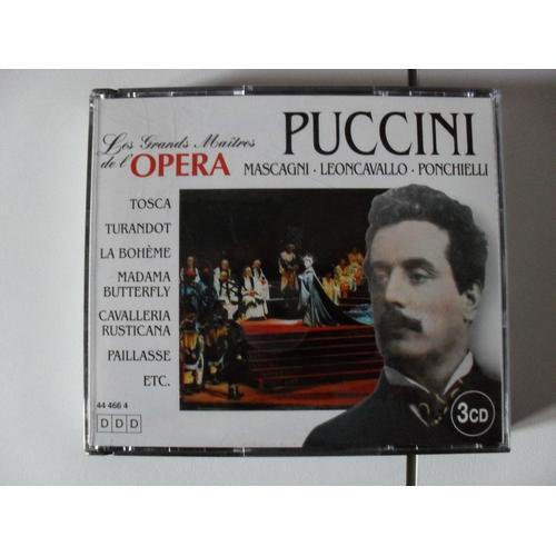Les Grands Maîtres De L'opéra  Puccini