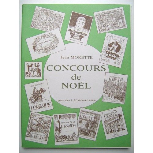 Concours De Noël (Parus Dans Le Républicain Lorrain)