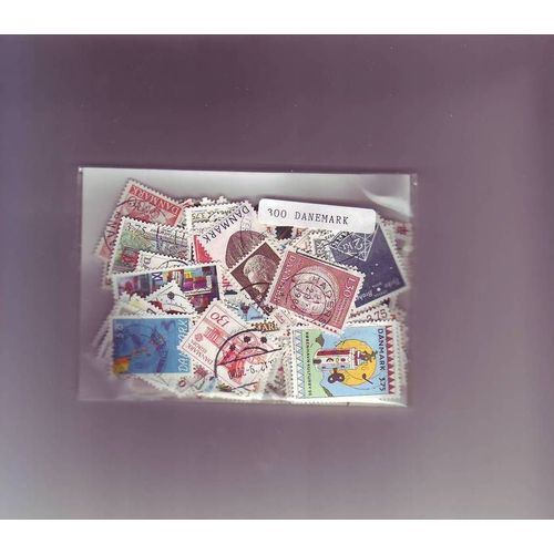 Danemark - Lot De 300 Timbres Differents