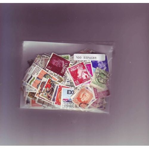 Espagne - Lot De 300 Timbres Differents
