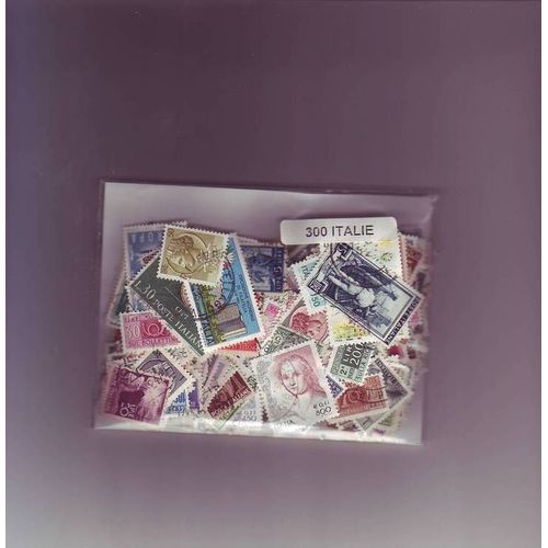 Italie - Lot De 300 Timbres Differents
