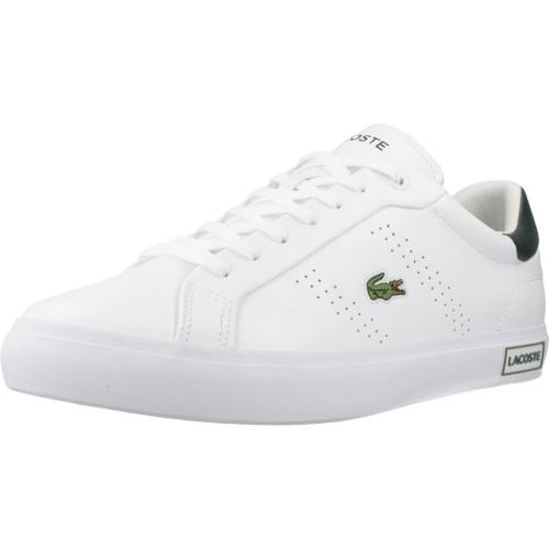 Lacoste Powercourt 2.0 Leather Colour Blanc