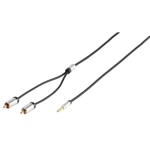 vivanco cable de connexion premium rca 3.5 mm 1.20 m