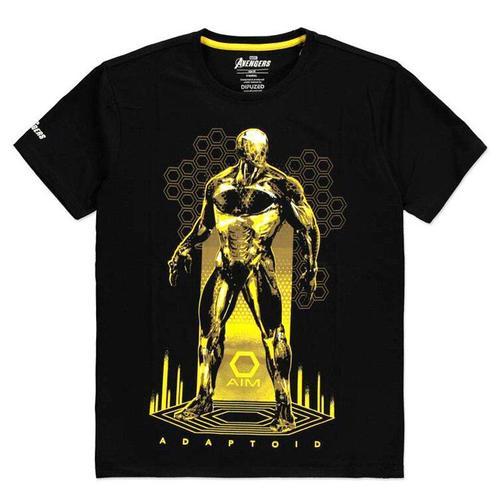 Marvel T Shirt A Manches Courtes Adaptoid Avengers Game