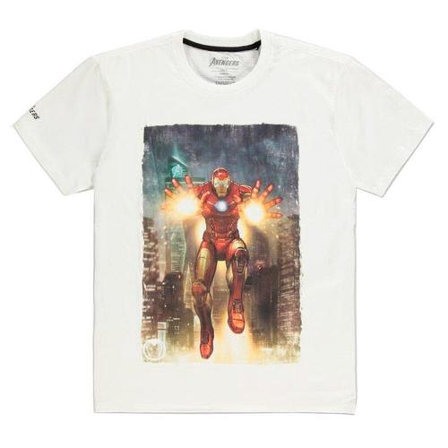 Marvel T Shirt A Manches Courtes Iron Man Avengers