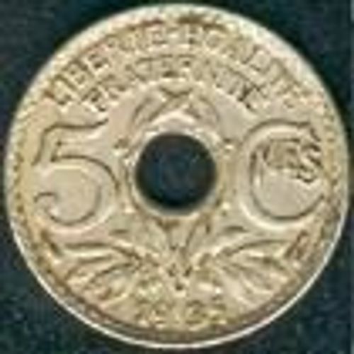 5 Centimes Petit Module 1922