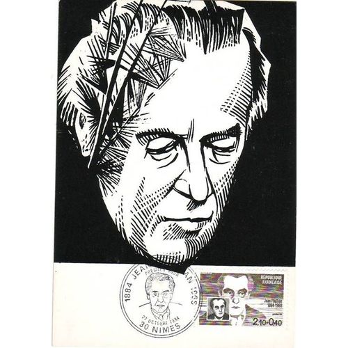 Jean Paulhan - Nimes Fdc 1er Jour - Ref 000 013