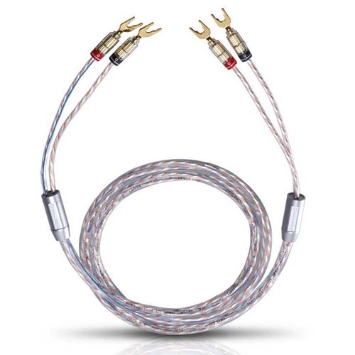 oehlbach cable denceinte avec bornes d1c10715 5 m