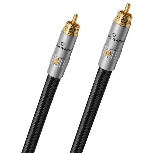 oehlbach cable rca pour caisson de basses d1c13308 8.8 m