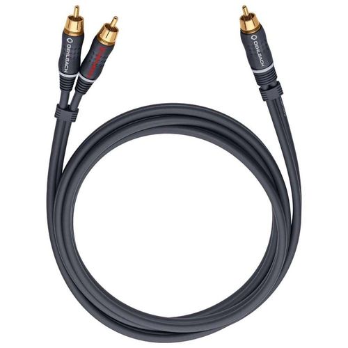 oehlbach cable y rca pour caisson de basses d1c23702 2 m