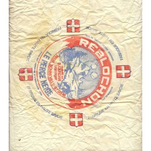 Etiquette De Fromage - Reblochon Le Perce Neige