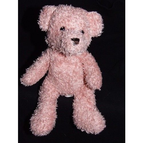 Ours Ourson Doudou Cmp Rose Peluche 20 Cms